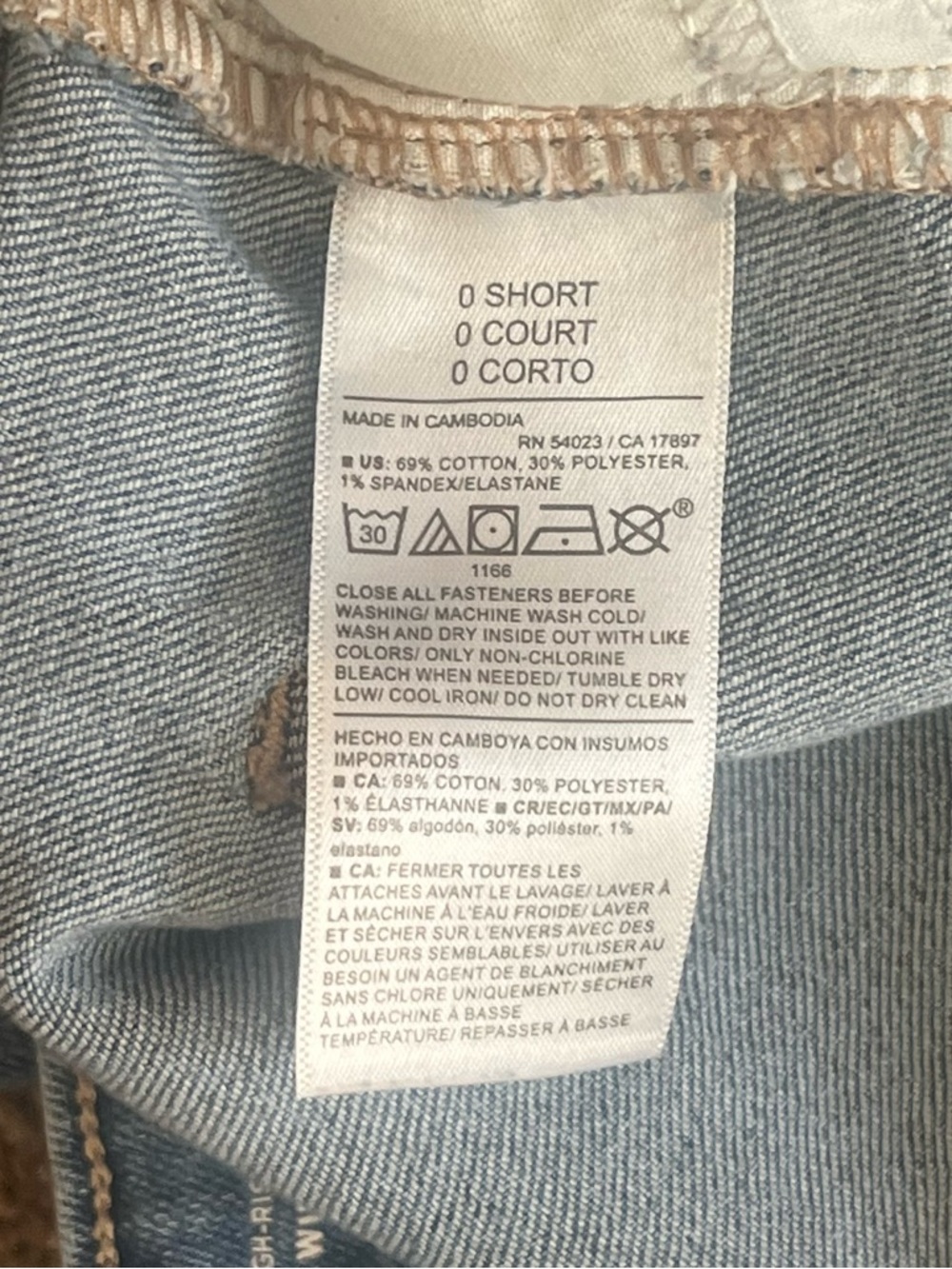 Old Navy Women's High-Rise WOW Wide-Leg Jeans Sz 0 Short - Picture 9 of 9